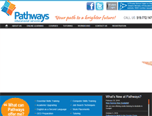Tablet Screenshot of pathways4u.com